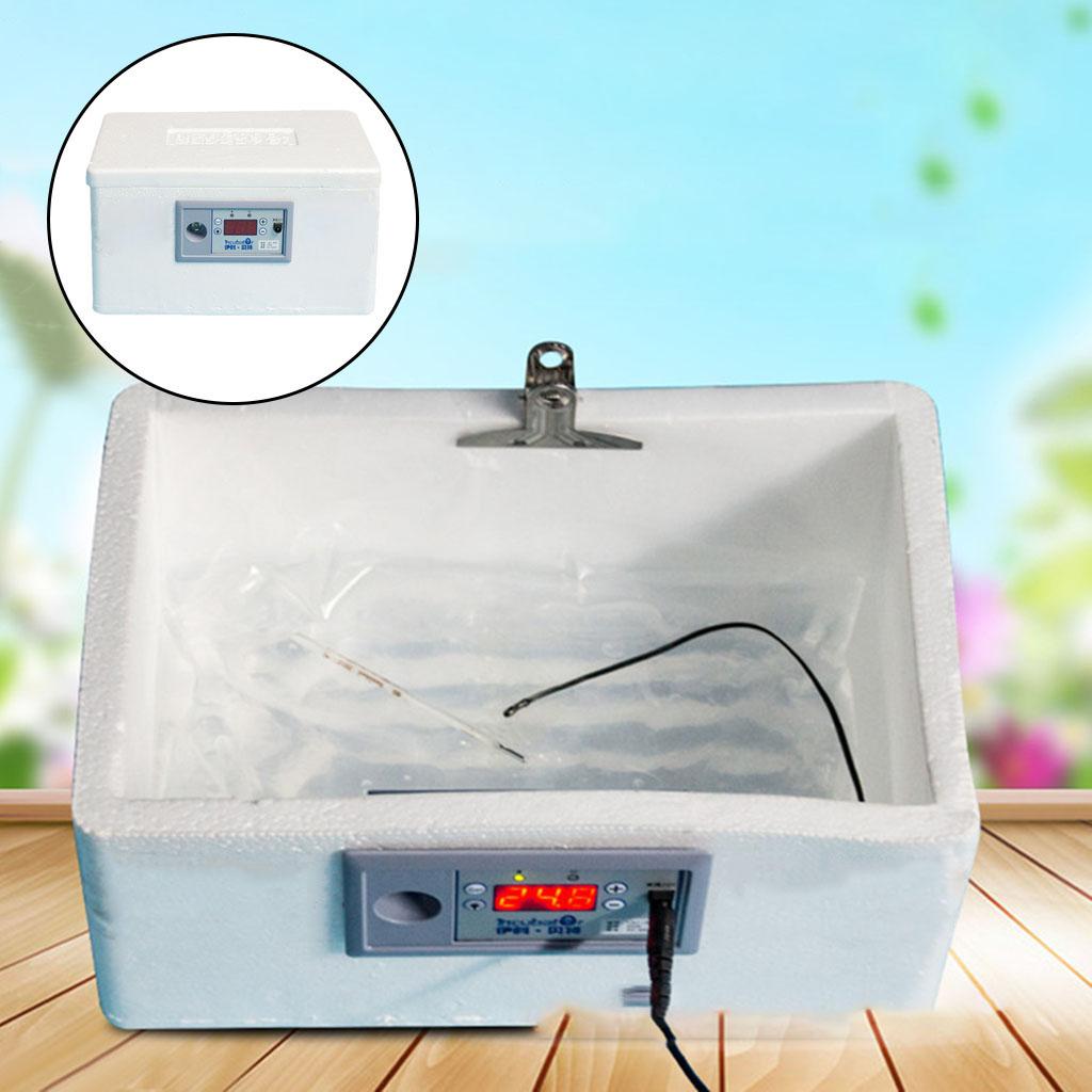 Quail Egg Incubator - Automatischer Wasserbett-Eierinkubator, automatische Temperatur- und Luftfeuchtigkeitskontrolle