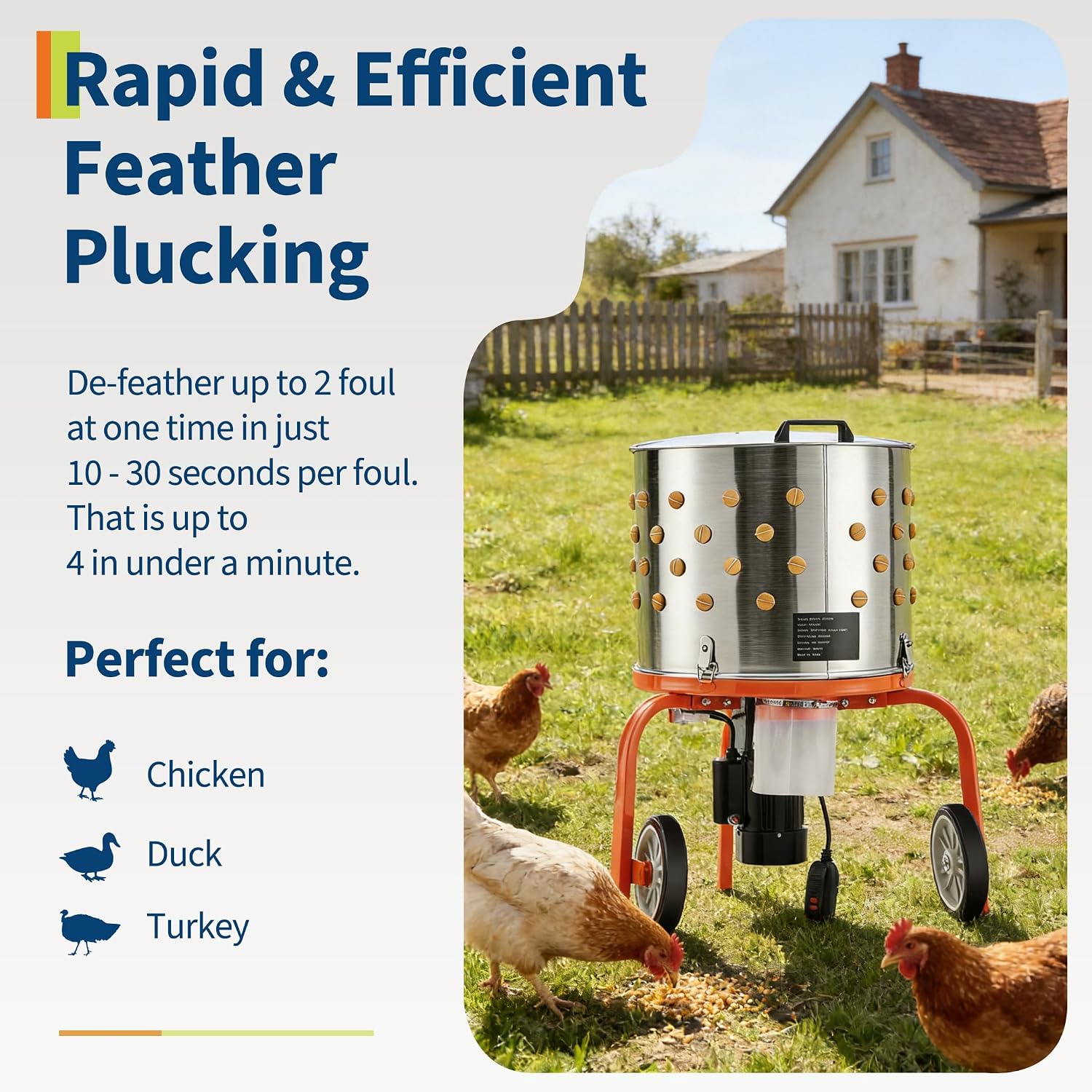 Chicken Plucker Machine - TWISTER.CK 20