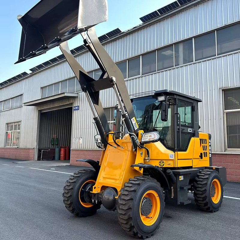 2,5-Tonnen-4WD-Mini-Frontlader – Farming Agriculture Project Bewertung und Preis