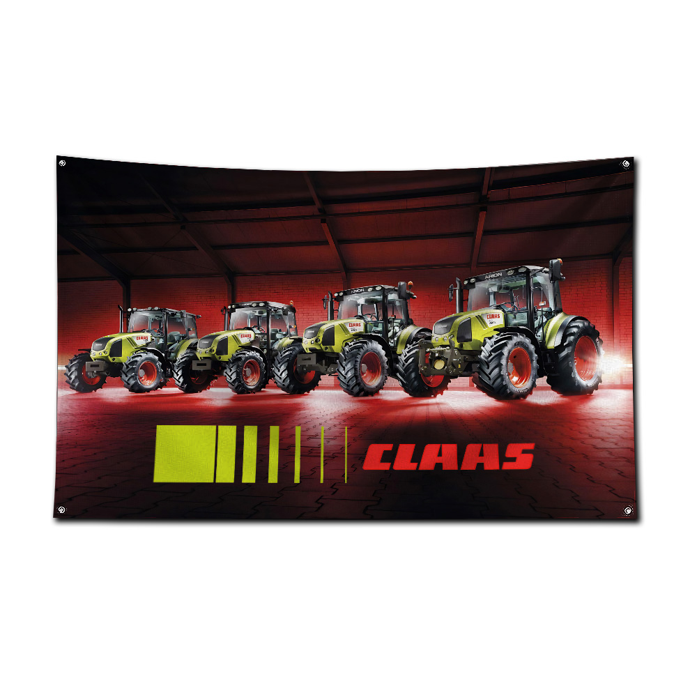 Traktor- und Mähdrescher-Flagg – Agriculture Farming Logos Bewertung und Preis