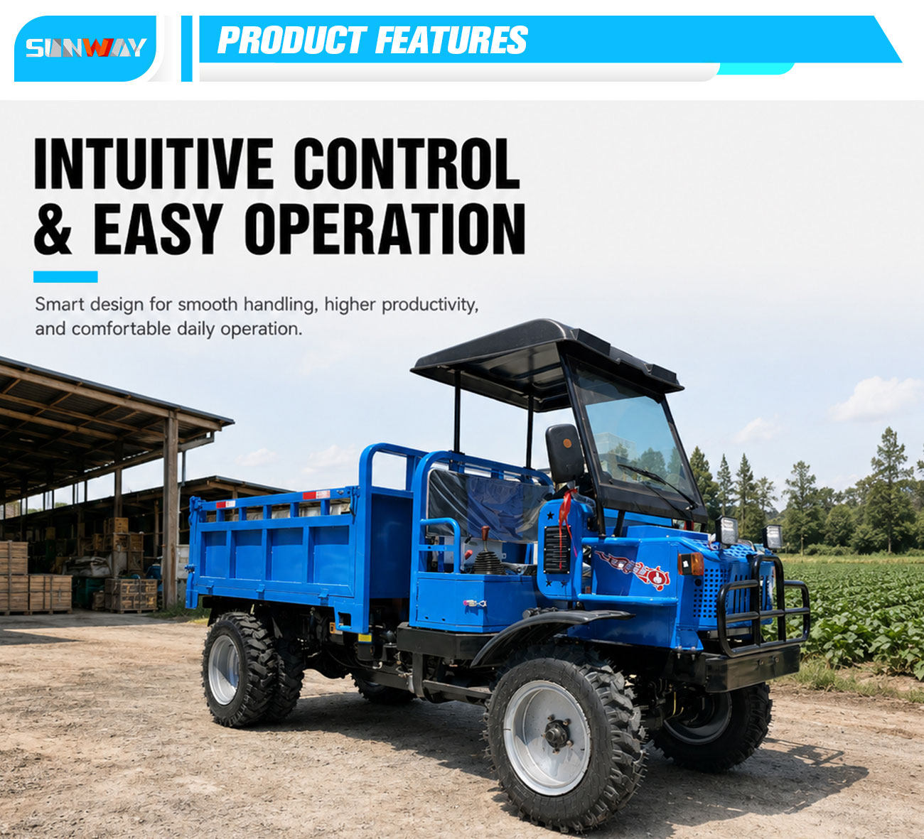 Werkslieferung 800CC 4WD UTV G – Agriculture Farming Working Bewertung und Preis