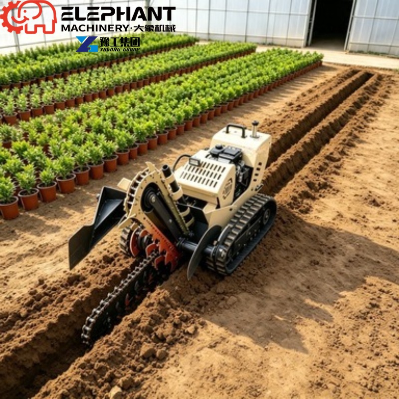 Kettenbetriebene Grabenfräse,  – Farming Agriculture Project Bewertung und Preis